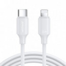Cable de Carga Rápida Joyroom S-A9 USB-A a Lightning 1m Blanco