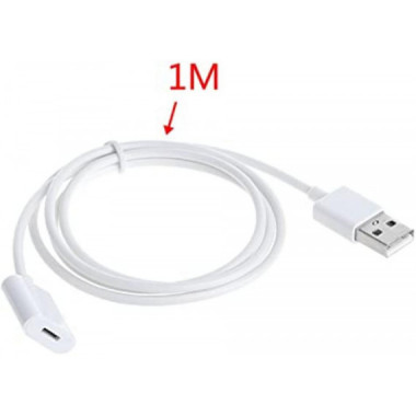Cable Adaptador USB Macho a Lightning de 8 Pines Hembra Compatible - 1 Metro