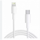Cable Apokin de Datos y Carga Ultra Rápida Lightning a USB-C 3A 20W (3 Metros, Blanco)