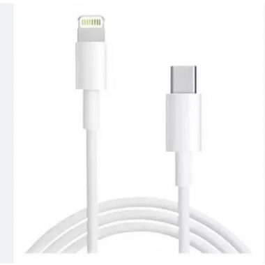 Cable Apokin de Datos y Carga Ultra R&aacute;pida Lightning a USB-C 3A 20W (3 Metros, Blanco)