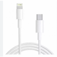 Cable Apokin de Datos y Carga Ultra Rápida Lightning a USB-C 3A 20W (3 Metros, Blanco)