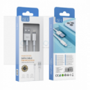 Cable de Datos Iser Lightning de 2 Metros 3.4A Blanco SK1056 (para iPhone X/12/13/14)
