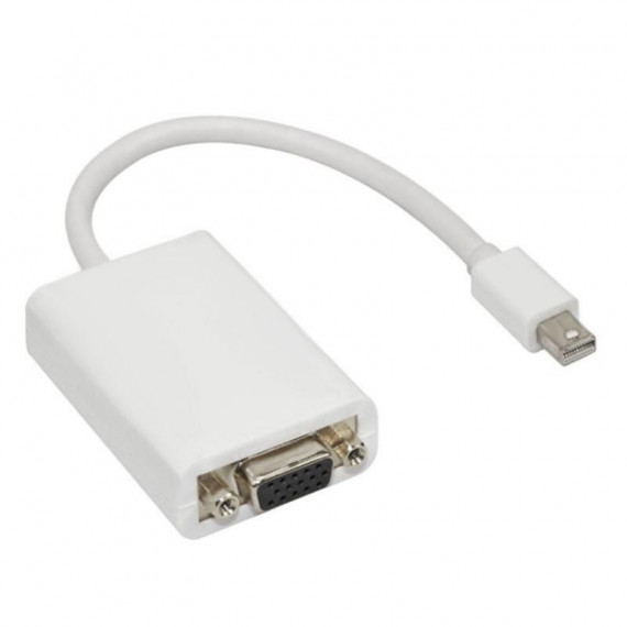 Adaptador Mini DisplayPort a VGA Hembra (20 cm)