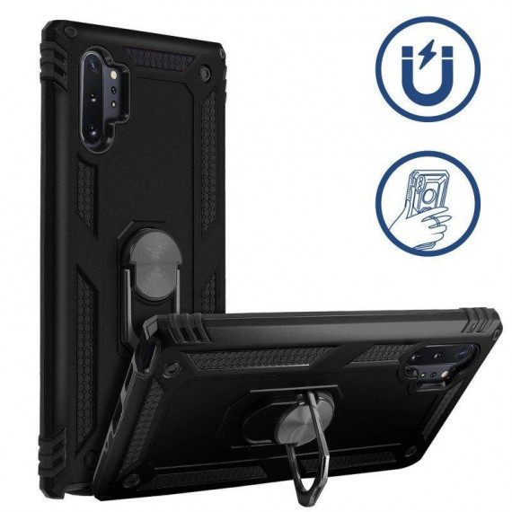 Carcasa Rígida Apokin con Anillo de Sujeción para Smartphone