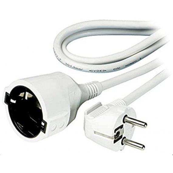 Cable Alargador Prolongador Schuko Grande GSC de 3 Metros