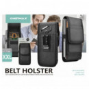 Funda Cinturón Onemax Vertical Universal para Móvil Tamaño XLL (6.1"-7.0") Negro