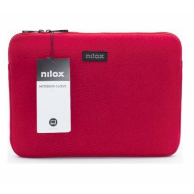Funda para Port&aacute;til Nilox Neopreno 14.1" Rojo (NXF1404)