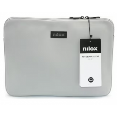 Funda de Neopreno Nilox para Port&aacute;til 14.1" Gris NXF1402