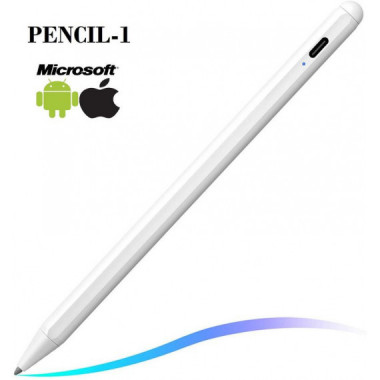 L&aacute;piz T&aacute;ctil Compatible para iPad (Alternativa iOS Pencil 1)