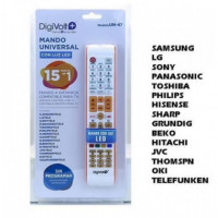 Mando Universal Smart TV 15 en 1 DIGIVOLT UN-47