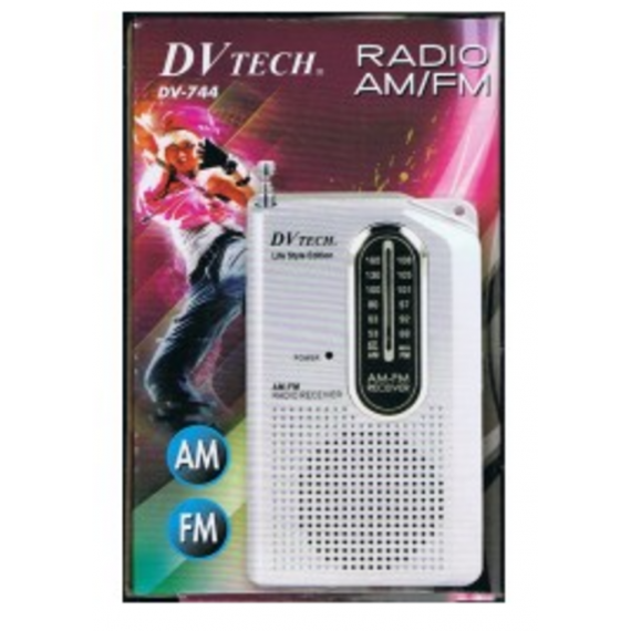Radio de Bolsillo DVTECH DV744 Fm/am Portátil