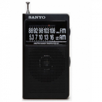 Radio SANYO con Altavoz Negro KS101N