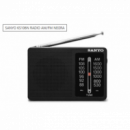 Radio Portátil Analógica SANYO Am/fm KS106N con Entrada para Auriculares