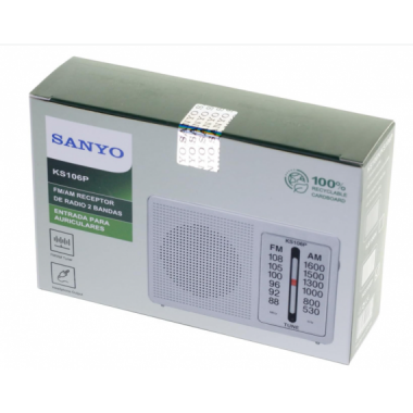 Radio de Bolsillo SANYO Am/fm KS-106P