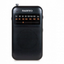 Radio Portátil SANYO Fm/am con Auriculares - Negro KS113N