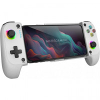 Gamepad MARS GAMING Mgpx BLUETOOTH 5.0 para Android/ios con Soporte 6.8" Blanco