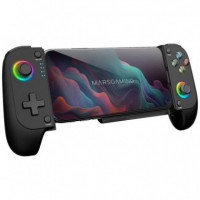 Gamepad con Soporte MARS GAMING Mgpx BLUETOOTH 5.0 para Android/ios 6.8" Negro