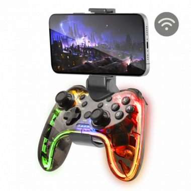 Mando Gaming Mars Gaming MGP-BT Inal&aacute;mbrico Bluetooth 5.0 para iOS/Android con Soporte para M&oacute;vil