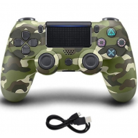 Mando Compatible Inalámbrico para PS4 Azul Camuflaje