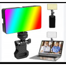 Luz de Pinza Led Recargable Ambiental Portátil SANDA 8W Rgb SD-5660