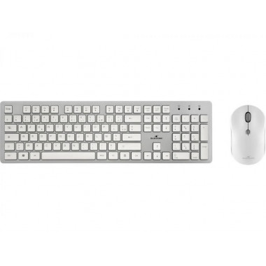 Teclado y Rat&oacute;n Inal&aacute;mbrico Bluestork PACK-EASY-II-N-SP Blanco