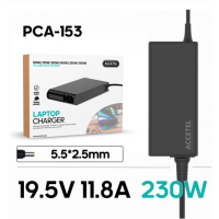 Cargador Portátil ACCETEL para Medion/gigabyte 19.5V 11.8A 5.5*2.5MM 230W PCA-153