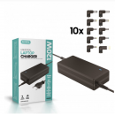 Cargador Portátil Universal Accetel 120W Automático con 10 Conectores (PCA120W)