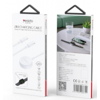 Cargador Magnético para Apple Watch Yesido CA113 USB-C 1.2M Blanco