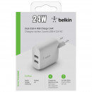 Cargador de Pared Belkin BOOST↑CHARGE Doble USB-A 24W
