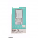 Cargador de Pared ONEMAX AF-03 con 1 Puerto USB y Carga Rápida 2.4A