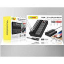 Regleta ANDOWL de 12 USB con Interruptor 60W Q-CD10P Negro
