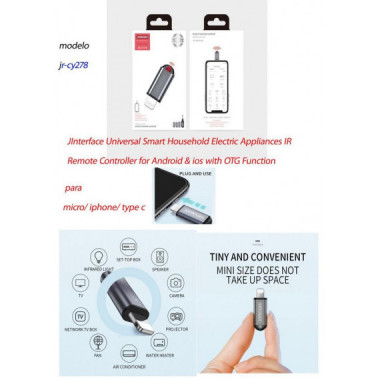 Mando Inal&aacute;mbrico Joyroom JR-CY278 para Android y iOS