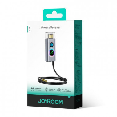 Receptor Inal&aacute;mbrico Bluetooth 5.3 JOYROOM JR-CB7 para Coche