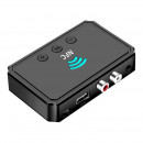 Receptor y Transmisor Bluetooth 5.0 NFC con USB, RCA y Óptico T36