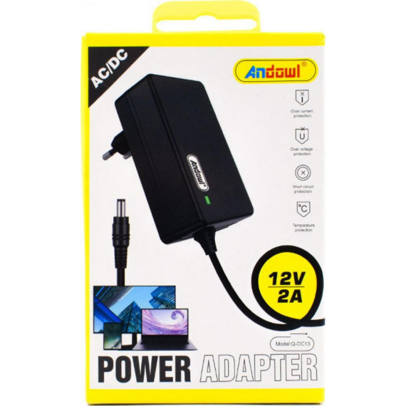 Adaptador ANDOWL 12V/2A Q-DC13