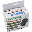 Adaptador Universal de Corriente Konnoc (3-12V, 2250mAh)
