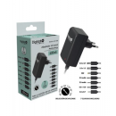 Cargador Alimentador DIGIVOLT Universal 600 Mah Multivoltaje con 7 Clavijas (AD-600)