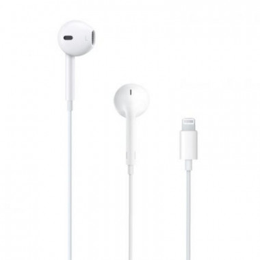 Auriculares Apple EarPods con Conector Lightning y Mando Integrado MMTN2ZM/A