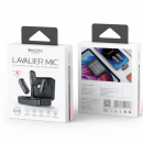 Micrófono Lavalier Inalámbrico Yesido KR16 (Receptor Lightning para iPhone/iPad, 2 en 1 con Estuche de Carga)