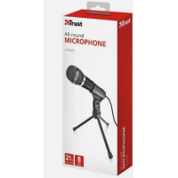 Micrófono Sobremesa USB TRUST Gxt 210 Sraezo All-round Gaming (21671) Negro