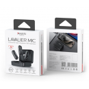 Micrófono Inalámbrico Yesido KR17 con Conexión Dual Tipo C y Lightning, con Estuche de Carga