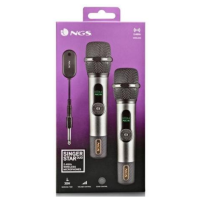 Micrófonos Inalámbricos NGS Wireless Pack 2 Unidades Singerstarduo