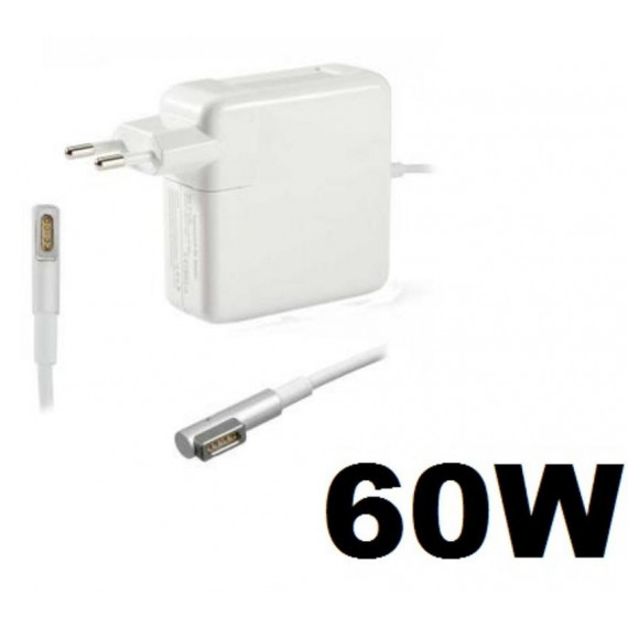 Cargador Compatible para MacBook MagSafe 1 60W (Conector L)