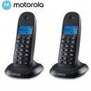 Teléfono MOTOROLA C1002LB+ Dúo con Manos Libres Negro