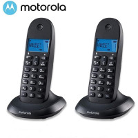 Teléfono MOTOROLA C1002LB+ Dúo con Manos Libres Negro