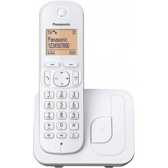 Teléfono PANASONIC con Manos Libres KX-TGC210 Blanco