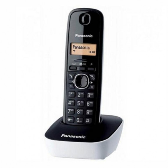 Teléfono Inalámbrico PANASONIC KX-TG1611SP Blanco con Negro