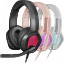 Auriculares con Micrófono Mars Gaming MH320 RGB 3.5mm USB-A Multiplataforma Negro