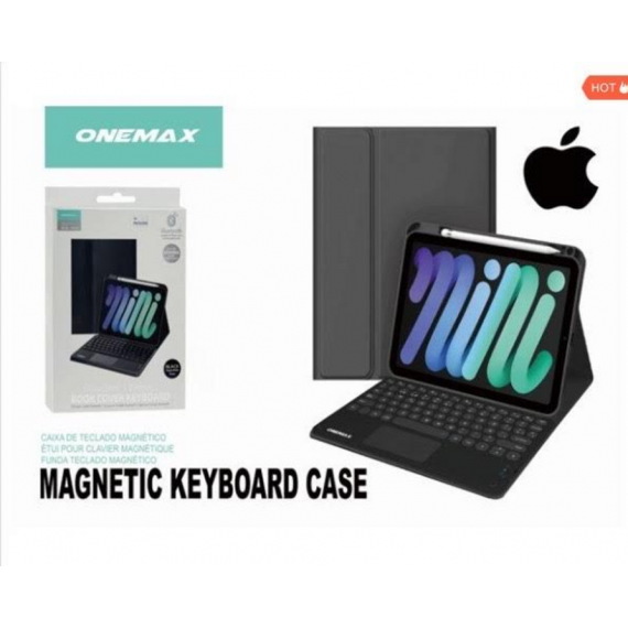 Funda con Teclado Bluetooth Magnético Universal Onemax para iPad y Tablets