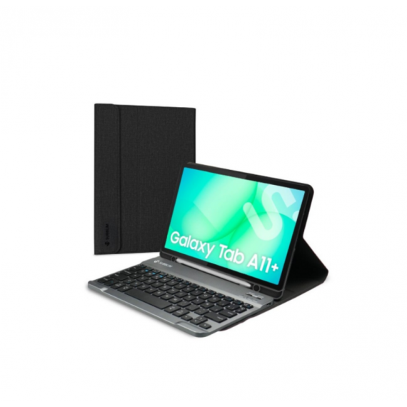 Funda con Teclado Bluetooth SUBBLIM Keytab Pro para Samsung Tab A (11"), Negro BTS070